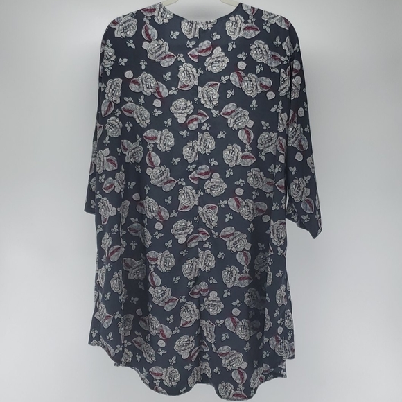 LulaRoe Floral Cardigan - Picture 6 of 11